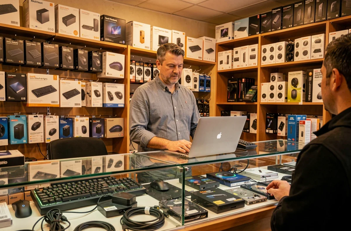 Boutique 2Ep vendant des produits informatiques et électroniques à Saint-Thibault-des-Vignes